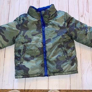 Reversible toddler jacket